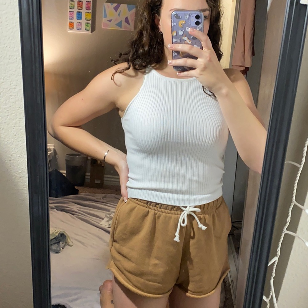 White tank top